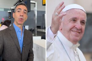 Cesar Tralli e Papa Francisco