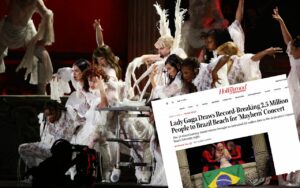 Equipe de Lady Gaga comenta ameaça frustrada em Copacabana - AgNews e Reprodução