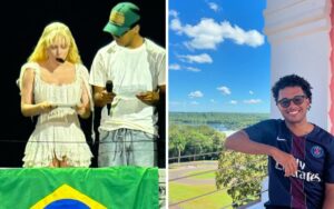 Nicolas Garcia e Lady Gaga - Reprodução Instagram