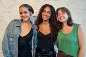 Mel Maia, Leticia Braga e Lívia Silva