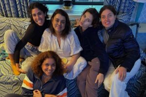 Preta Gil recebe amigos e família em Nova York