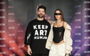 Alok e Romana - Foto: Van Campos/AgNews