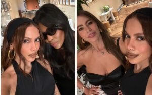 : Anitta ressurge ao lado de Naomi Campbell e Sofía Vergara