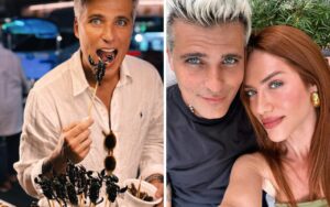 Giovanna e Bruno provam insetos na Tailândia - Foto Reprodução Instagram