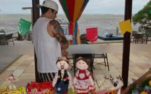 Serena, filha de Luan Santana, ganha festa junina de 6 meses