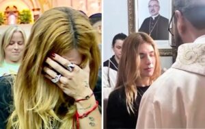 Virginia Fonseca faz romaria em Trindade após separação