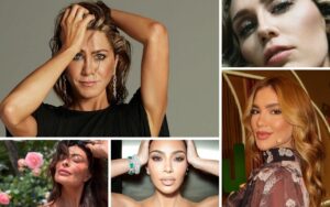 Jennifer Aniston, Kim Kardashian , Juliana Paes, Miley Cyrus e Virgínia