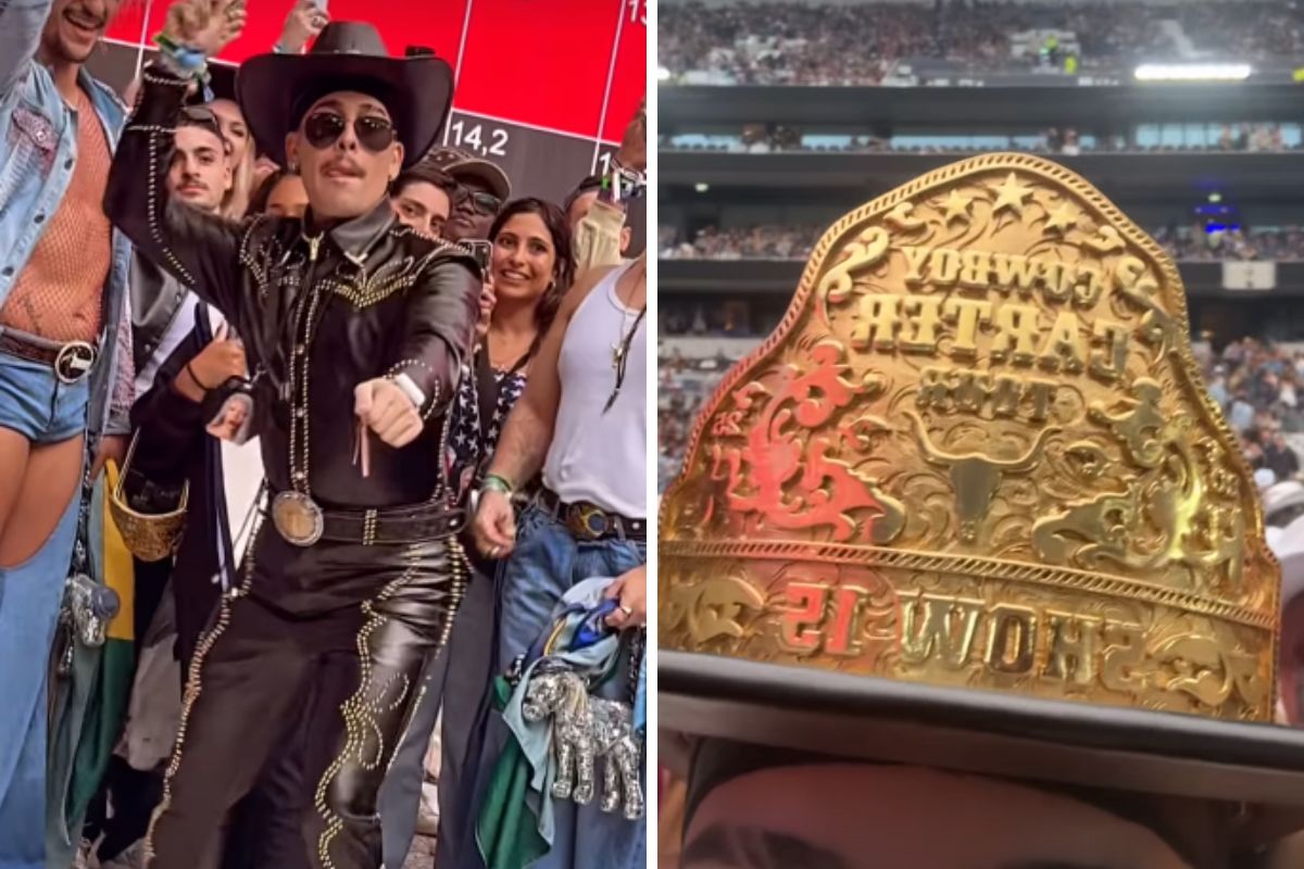 Gloria Groove em show de Beyoncé