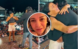 Roberta Miranda se explica após susto com invasor de palco: “Jamais machucaria um fã”