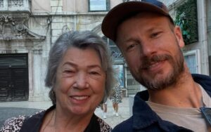 Rodrigo Hilbert com a mãe - Reprodução Instagram