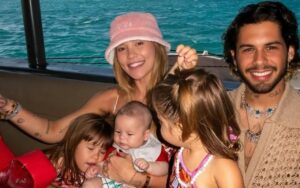 Virginia, Zé Felipe e filhos