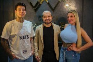 Andressa Urach e Arthur Urach