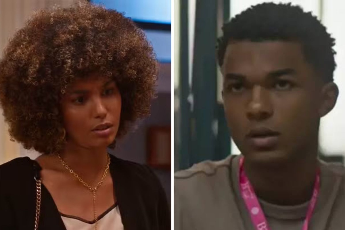 Dona de Mim - Katinha (Lenita Oliver) mente para Samuel (Juan Paiva)