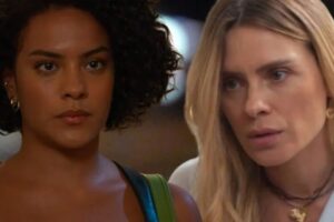 Vale Tudo: Fátima (Bella Campos) e Leila (Carolina Dieckmann) viram aliadas