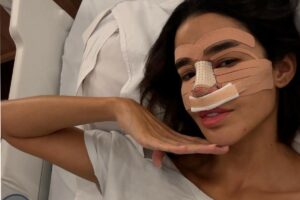 kerline cardoso internada após rinoplastia