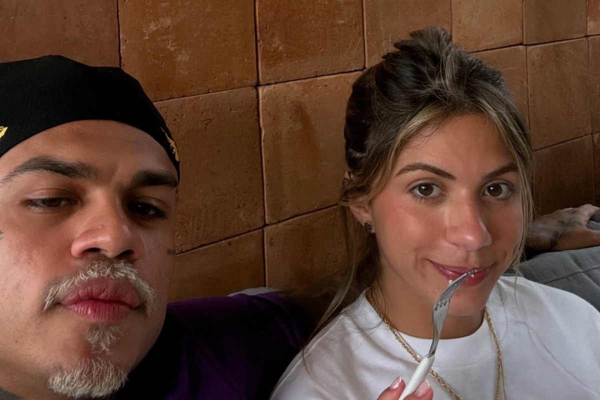 MC Cabelinho e a namorada