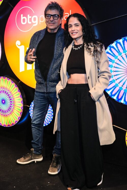 Evandro Mesquita e esposa 