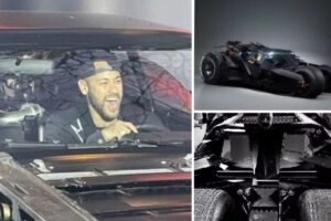 Neymar compra Batmóvel