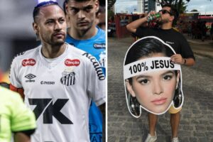 Neymar teve provocação por parte da torcida do Sport
