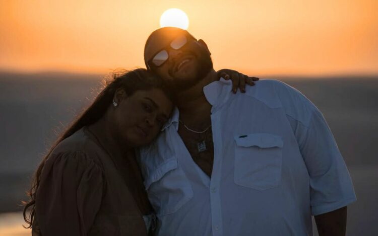 Gominho e Preta Gil: juntos até o fim - Foto: Reprodução/ Instagram 