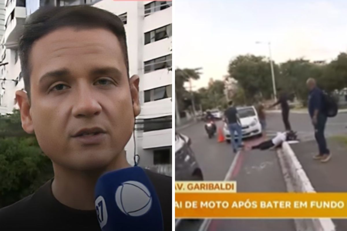 Repórter Mateus Borges da Record Bahia