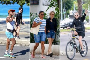 Ronda dos famosos na orla