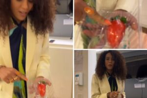 Taís Araújo rejeita o morango do amor