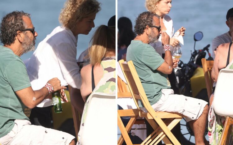 Marcos Palmeira e Gabriela Gastal - Foto: Dan Delmiro/AgNews