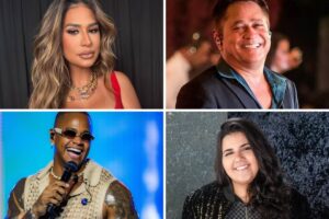 Artistas que estarão no salão do turismo