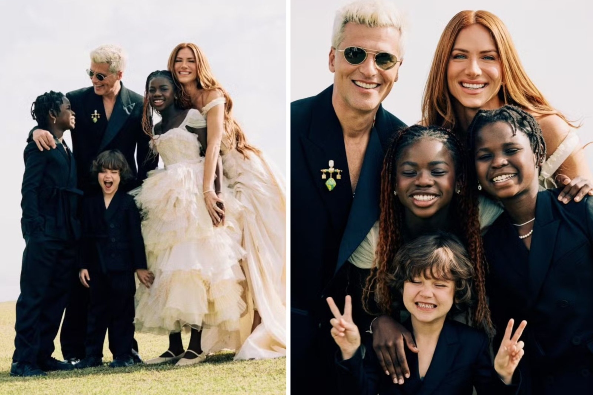 Giovanna Ewbank e Bruno Gagliasso renovam votos