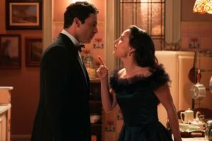 Celso (Rainer Cadete) e Estela (Larissa Manoela) em 