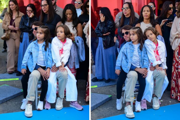 Daniel Cady e as filhas de Ivete Sangalo