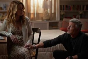 Jaques (Marcello Novaes) e Filipa (Cláudia Abreu) em 