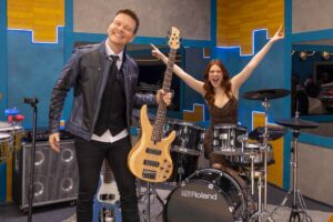 Michel Teló e Ana Clara no 'Estrela da Casa'