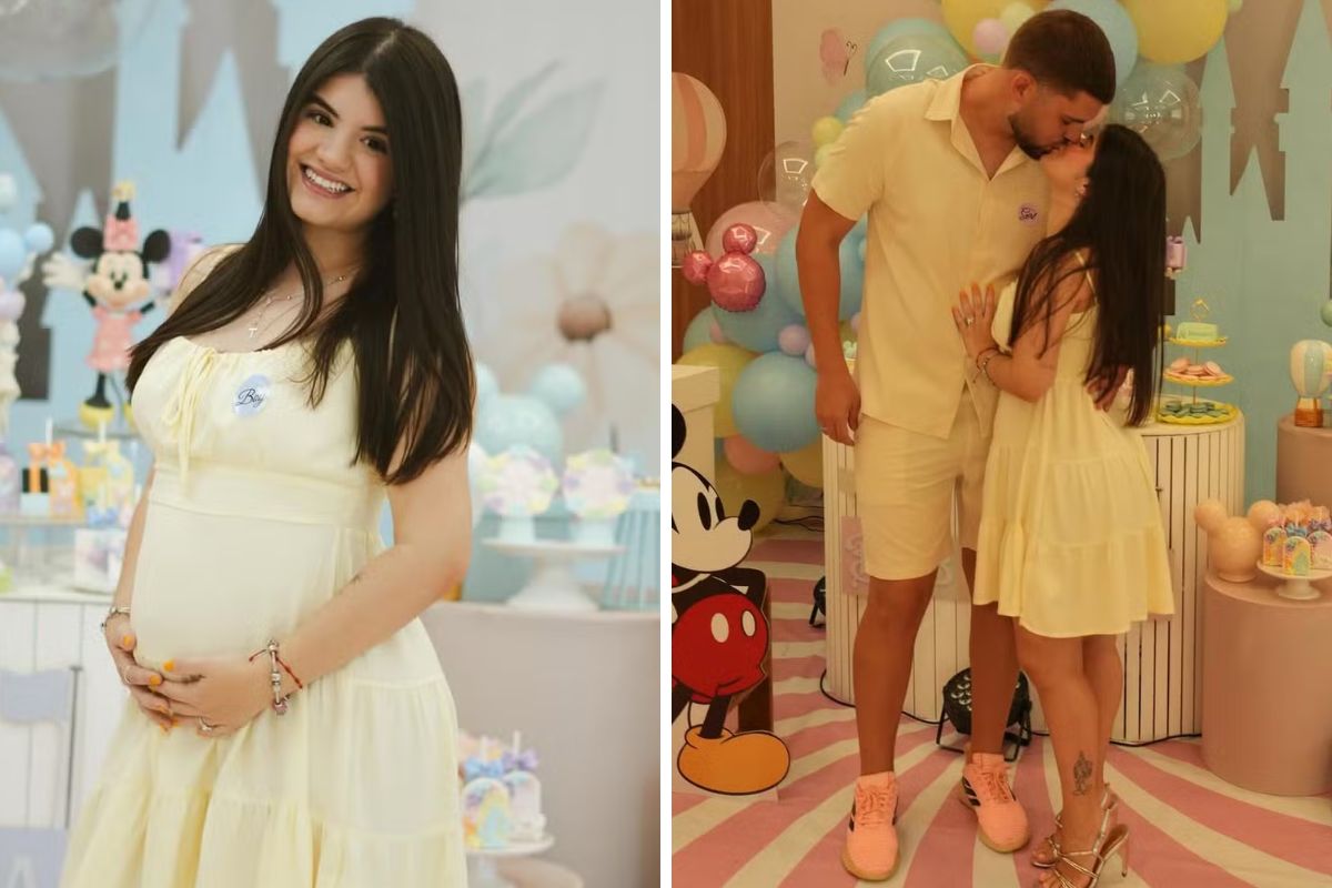 Carolina Chamberlain anuncia o sexo do bebê