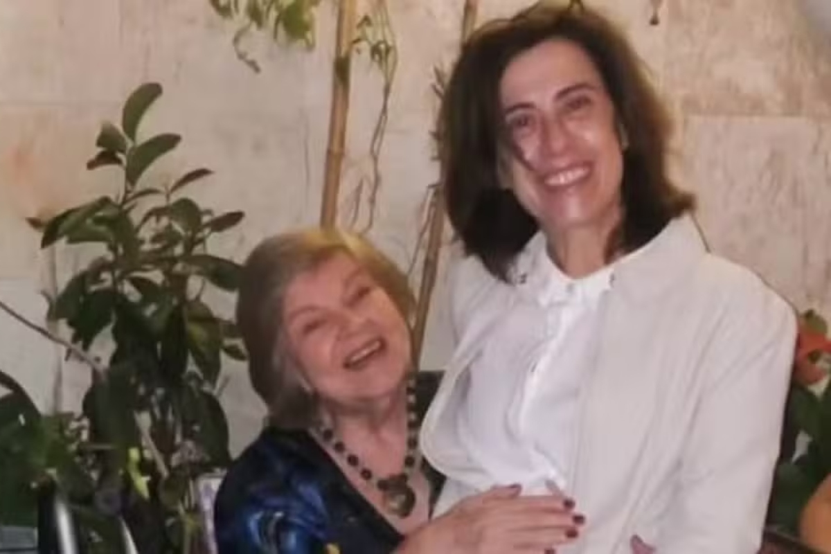 Fernanda Torres e a sogra
