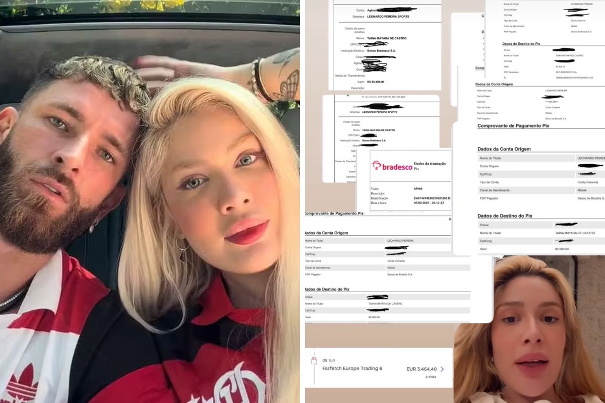 Karoline Lima e Léo Pereira