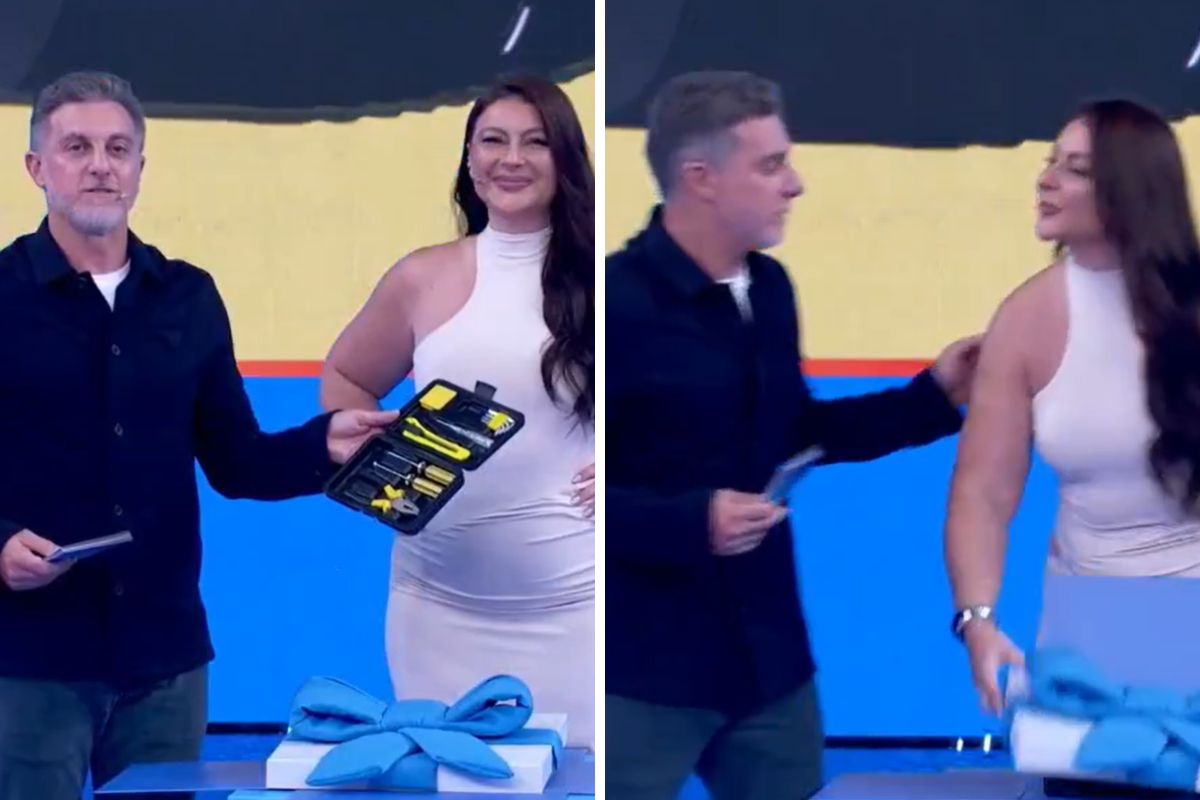 Luciano Huck e Letticia Muniz
