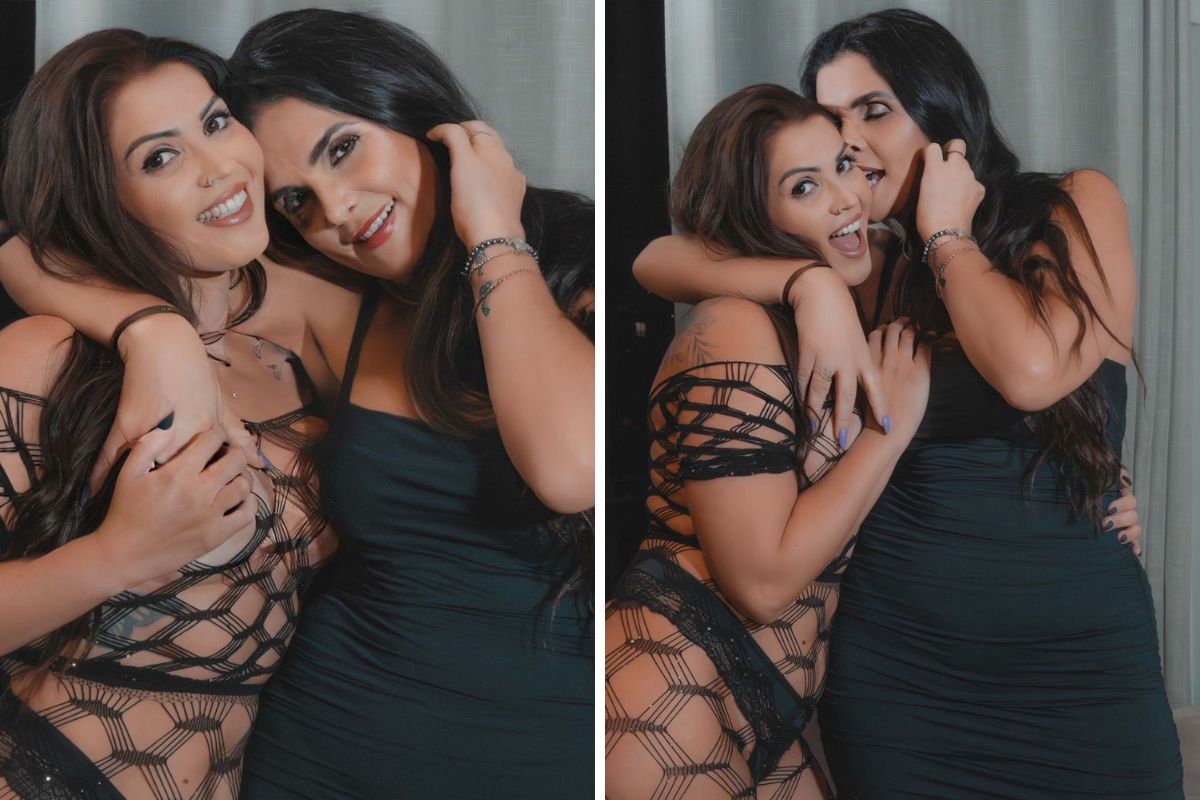 Luiza Ambiel com fã