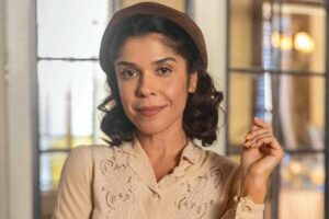 Olga (Maria Carol Rebello) em Êta Mundo Melhor