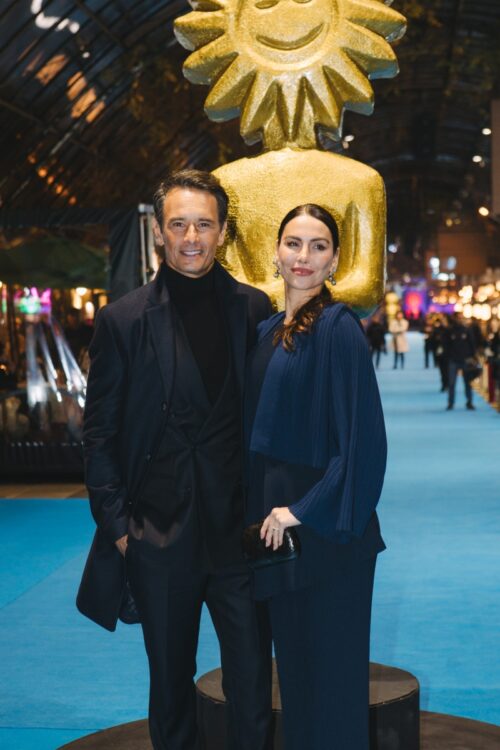 Rodrigo Santoro e a esposa Mel, no Festival de Gramado