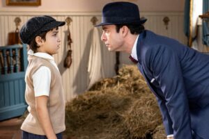 Celso (Rainer Cadete) e (Davi Malizia) em Êta Mundo Melhor