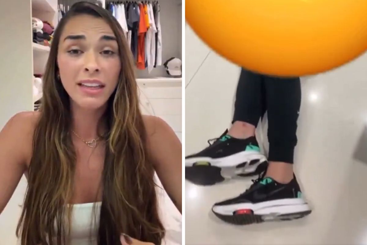 Tainá Militão expõe Léo Pereira