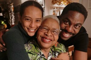 Taís Araujo, Graça Simbine Machel Mandela e Lázaro Ramos
