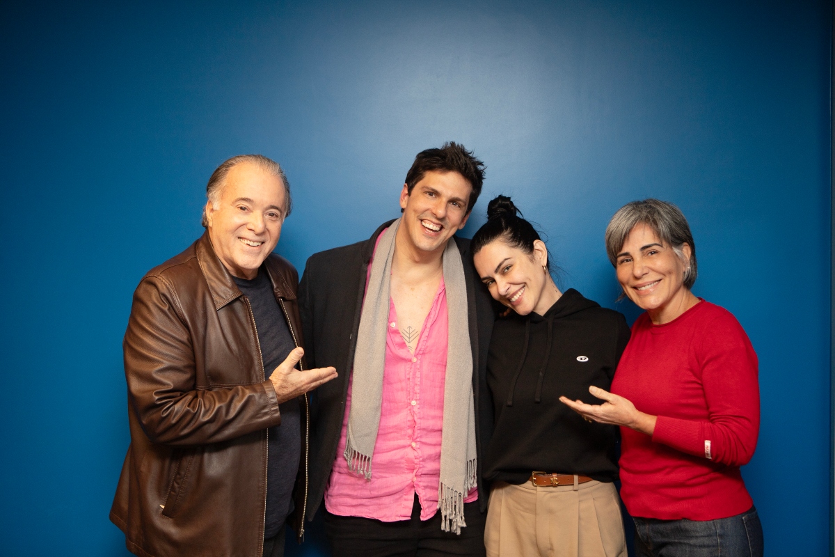 Tony Ramos, Rafael Infante, Cleo e Gloria Pires