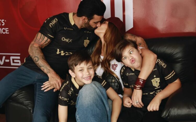 Andressa Suita, Gusttavo Lima e filhos - Foto: Instagram