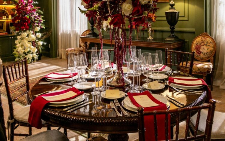 Casamento de Odete e César em “Vale Tudo” – Fotos: Globo/ Gabriel Vaguel