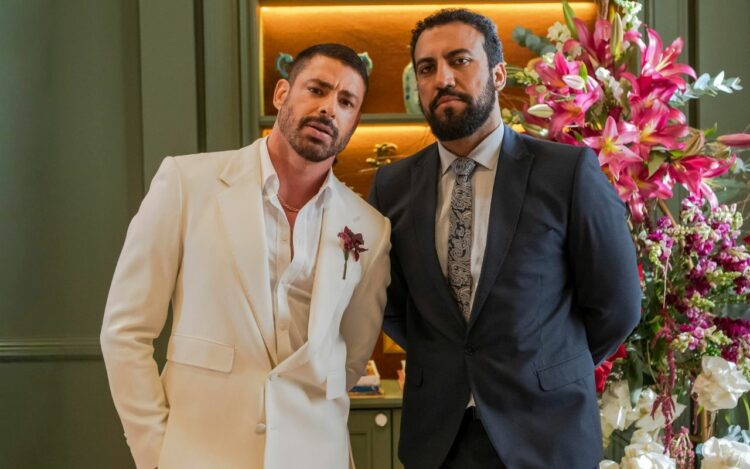 Cauã Reymond e Ricardo Teodoro - Globo/ Estevam Avellar