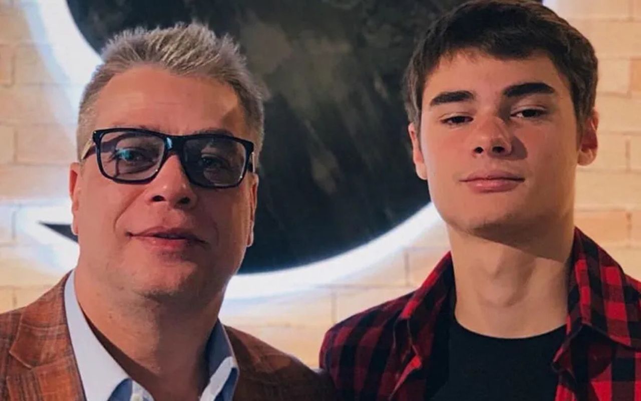 Fábio Assunção com o filho João Assunção - Reprodução Instagram