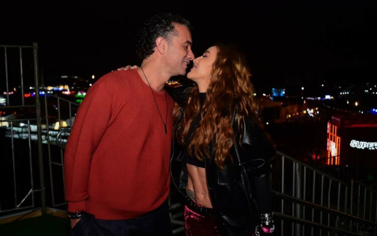 THE TOWN: Marco Luque e namorada